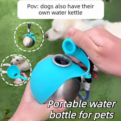 Bouteille d'eau portable pour chien